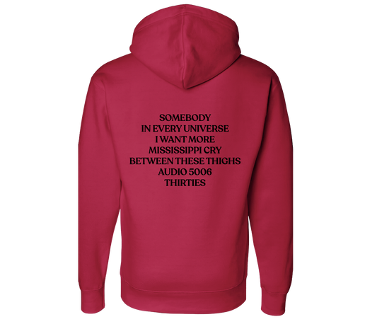 Listen to Lynae Hoodie (Red)